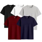 Premium Cotton Round Neck Custom Printed T-Shirt