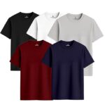 Premium Cotton Round Neck Custom Printed T-Shirt
