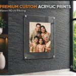 Custom Acrylic Wall Photo Frame with HD UV Printing